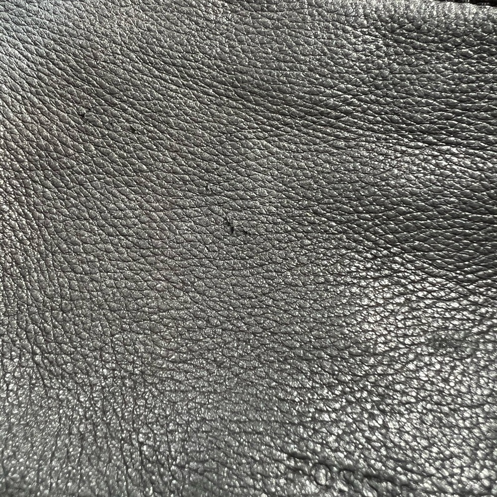 Fossil Black Leather Crossbody Bag with Brass Accents - Picture 9 of 11
